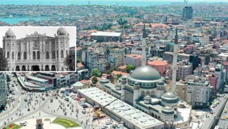 150 yıllık mücadelenin eseri Taksim Camii